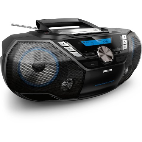 Philips CD Soundmachine AZB798T - boombox - CD, USB-host, Cassette