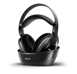 Philips SHD8850/12 headphones/headset Wireless Head-band Music Black