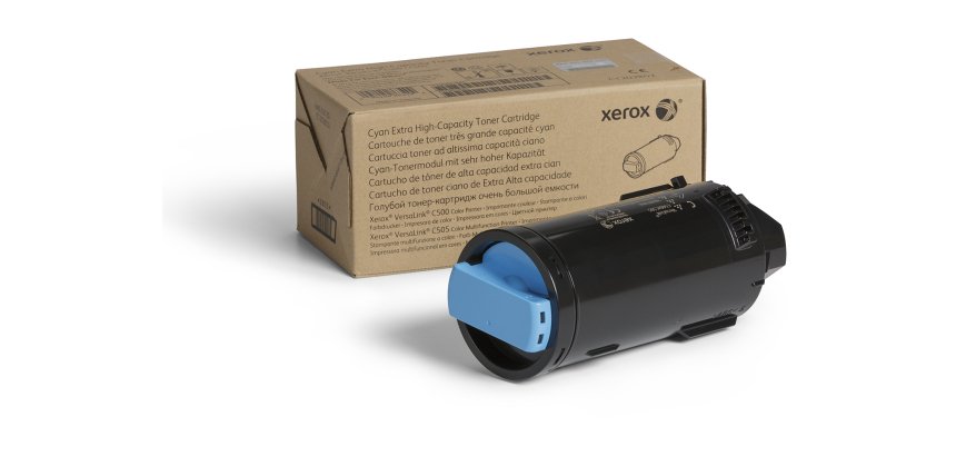 Xerox Cartouche de toner Cyan de Très haute capacité Imprimante couleur ® VersaLink® C500?/?multifonctions ® VersaLink® C505 (9000 pages) - 106R03873