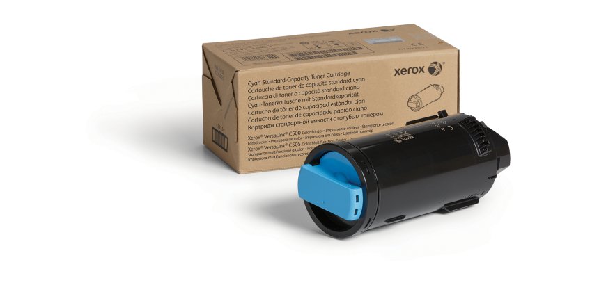 Xerox Cartouche de toner Cyan de Capacité standard Imprimante couleur ® VersaLink® C500?/?multifonctions ® VersaLink® C505 (2400 pages) - 106R03859