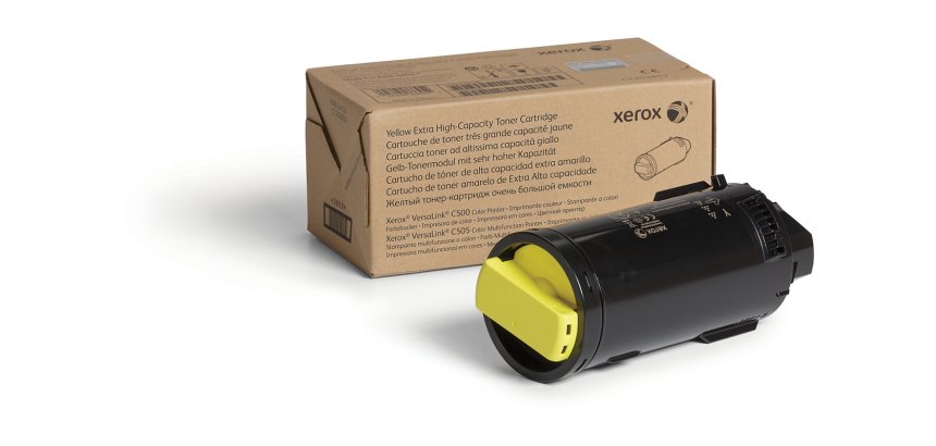 Xerox Cartouche de toner Jaune de Très haute capacité Imprimante couleur ® VersaLink® C500?/?multifonctions ® VersaLink® C505 (9000 pages) - 106R03875