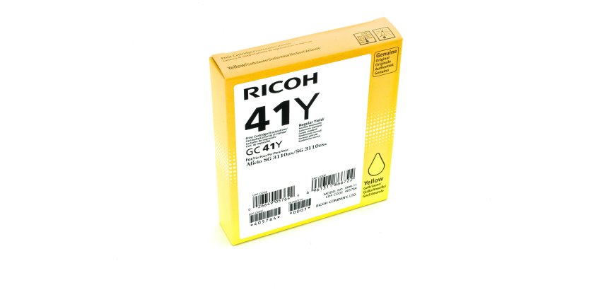 Ricoh 405764 cartouche d'encre 1 pièce(s) Original Rendement standard Jaune