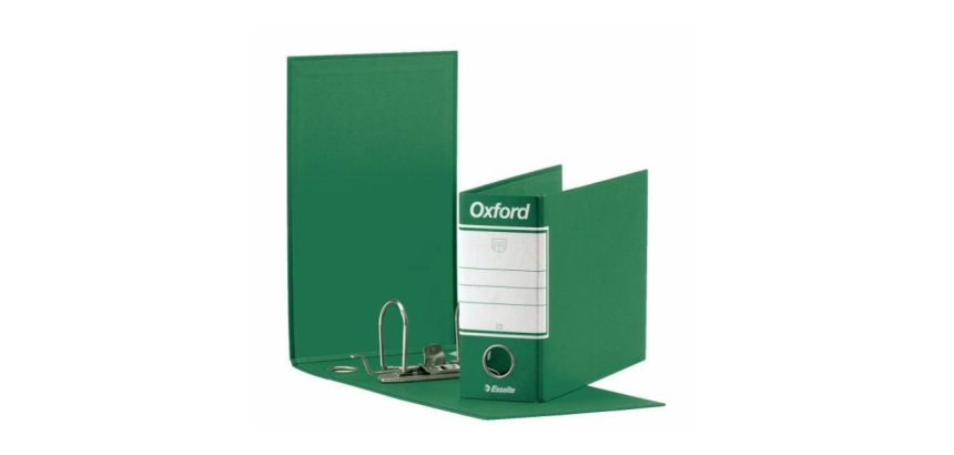 Esselte Oxford raccoglitore ad anelli Verde