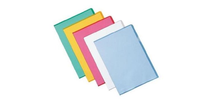 Esselte Buste "L" DE LUXE - PPL lucido - f.to 22 x 30 cm - conf.100 pz
