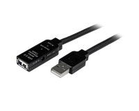 Cable USB 2.0 de Extensión Alargador Activo de 5 metros - Macho a Hembra