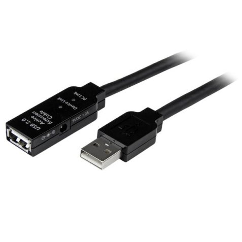Cable USB 2.0 de Extensión Alargador Activo de 5 metros - Macho a Hembra