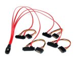 StarTech.com Câble Mini SAS Serial Attached SCSI interne 50 cm - SFF-8087 vers 4 SFF-8482