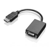 Lenovo HDMI / VGA 0,2 m Negro