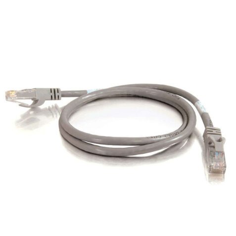 C2G Cat6a Booted Shielded (STP) Network Patch Cable - Patch-Kabel - 2 m - Grau