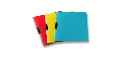 Fellowes Clipper Assort report cover Yellow