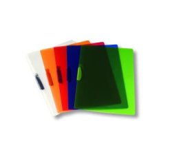 Cartellina con molla Clipper - A4 - PP - trasparente neutro - Fellowes