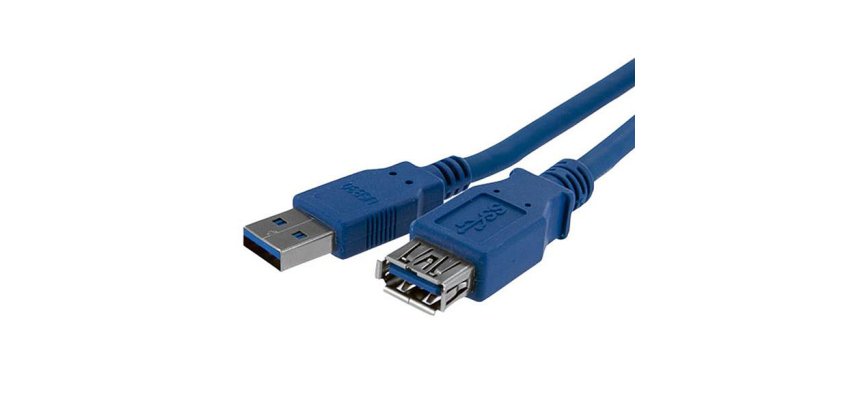 StarTech.com Câble d'extension bleu SuperSpeed USB 3.0 A vers A 1 m - M/F