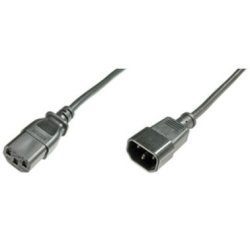 Nilox CMG0701 power cable Black 1.8 m C13 coupler C14 coupler