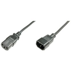 Nilox CMG0701 power cable Black 1.8 m C13 coupler C14 coupler