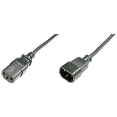 Nilox CMG0701 power cable Black 1.8 m C13 coupler C14 coupler