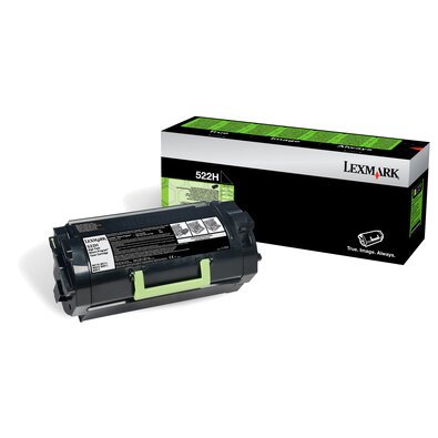 Lexmark 522H  / 52D2H0E Tóner original negro de alta capacidad (25000 páginas)