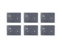 APC AR7710 Cable Containment Brackets Noir