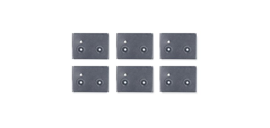 APC AR7710 Cable Containment Brackets Noir