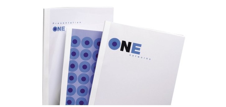 GBC Copertine per rilegatura termica Standard 30 mm bianche (50)