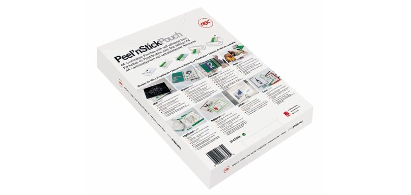 Pochette de plastification Peel'nStickPouch, format A3
