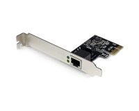 StarTech.com Adaptador Tarjeta de Red NIC PCI Express PCI-e de 1 Puerto Gigabit Ethernet - 1x RJ45 Hembra - Perfil Doble