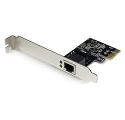 StarTech.com Adaptador Tarjeta de Red NIC PCI Express PCI-e de 1 Puerto Gigabit Ethernet - 1x RJ45 Hembra - Perfil Doble