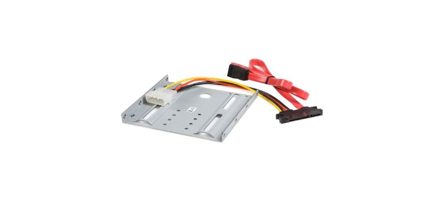 StarTech.com Kit de Montage pour Disque Dur SATA ou SSD 2.5" dans Emplacement Frontal 3.5"