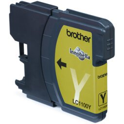 Brother LC-1100Y Yellow Ink Cartridge Blister Pack cartucho de tinta Original Amarillo