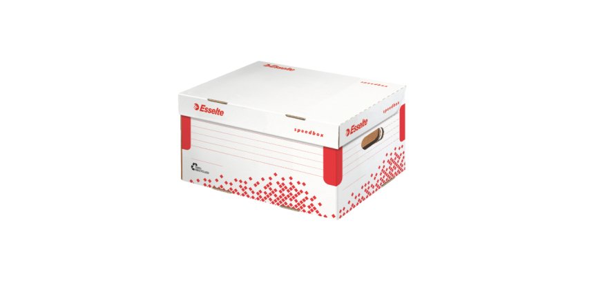 Conteneur esselte speedbox taille s blanc