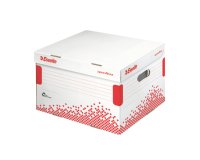 Conteneur carton SPEED BOX Esselte, H 26,3 x L 43,3 x P 36,4 cm, taille M.