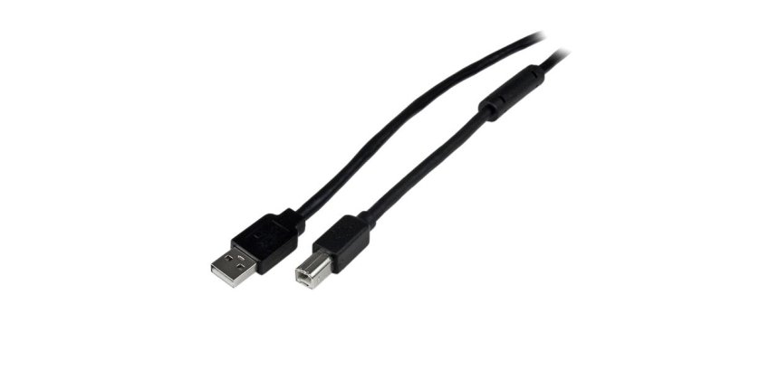 StarTech.com Câble USB Actif A vers B 20 m - M/M - Noir