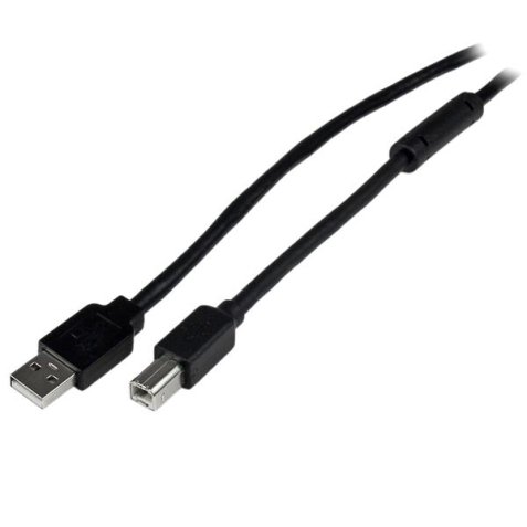 StarTech.com Câble USB Actif A vers B 20 m - M/M - Noir