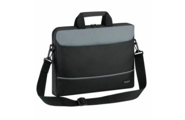 Maletín para portátil 15,6" / 39,6 cm Targus TBT238EU Negro, Gris