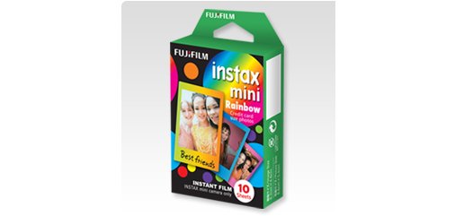 Fujifilm Instax Mini Rainbow Sofortbildfilm