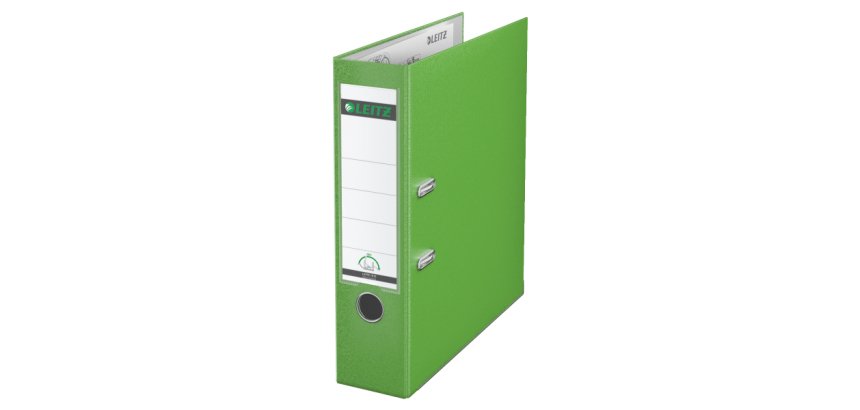 Classeur à levier 180°, A4, 8 cm, PP, Vert clair