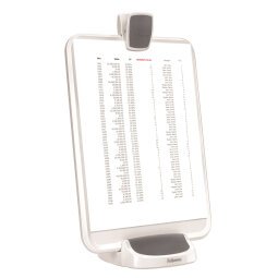 Porte-doc I-SPIRE 5en1:porte-copies,tableau Blanc/aimanté,presse-papier,support tablette 9311502