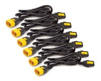 APC , Power Cord Kit (6 ea), Locking, C13 to C14, 1.2m