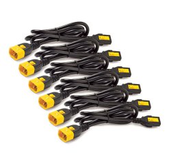 APC , Power Cord Kit (6 ea), Locking, C13 to C14, 1.2m