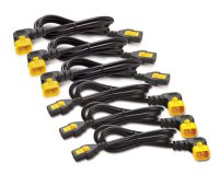 APC , Power Cord Kit (6 ea), Locking, C13 to C14 (90 Degree), 1.2m