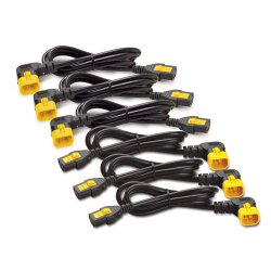 APC , Power Cord Kit (6 ea), Locking, C13 to C14 (90 Degree), 1.2m