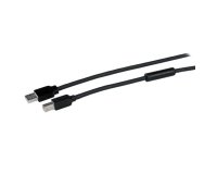 StarTech.com 15m aktives USB 2.0 A auf B Kabel - Stecker/Stecker