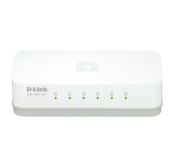 D-Link GO-SW-5E/E network switch Unmanaged Fast Ethernet (10/100) White