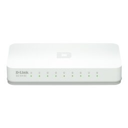 D-Link GO-SW-8E/E commutateur réseau Non-géré Fast Ethernet (10/100) Blanc