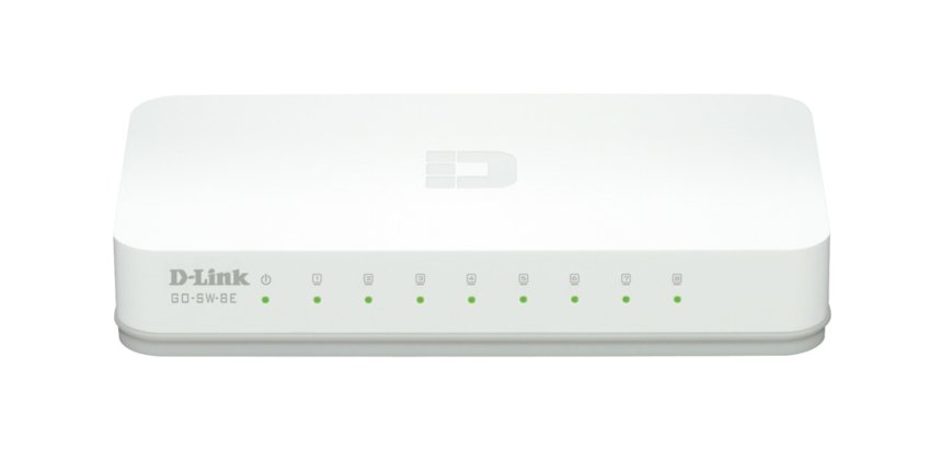 D-Link GO-SW-8E/E commutateur réseau Non-géré Fast Ethernet (10/100) Blanc