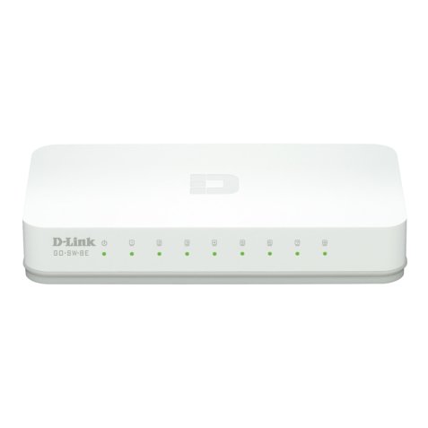 D-Link GO-SW-8E/E commutateur réseau Non-géré Fast Ethernet (10/100) Blanc