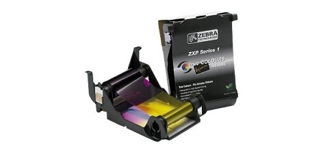 Zebra 800011-140 cinta para impresora 100 páginas Negro, Cian, Magenta, Amarillo