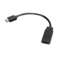 Lenovo 0B47089 câble vidéo et adaptateur 0,2 m Mini DisplayPort HDMI Noir