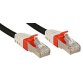 Lindy 50m Cat6 S/FTP (S-STP) cable de red Negro S/FTP (S-STP)