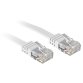 Lindy 1m Cat.6 cable de red Blanco Cat6