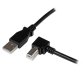 StarTech.com 3m USB 2.0 A auf B Kabel rechts gewinkelt - St/St